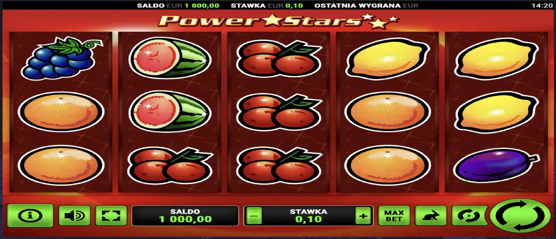 Automat do gry - zasady gry